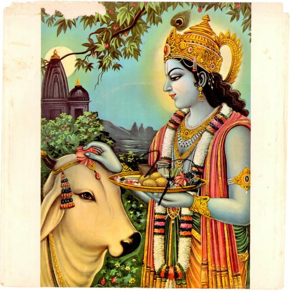 

7inch Record RADHA KRISHNA TEMPLE (LONDON) - Govinda 1821 APPLE 1970 US Country/Folk Used