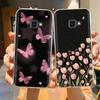For Samsung Xcover 4 4s Phone Case Butterfly Soft Clear Slim Silicone Back Cover For Samsung Galaxy X Cover 4 4s Shell Funda