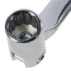 8mm × 10mm 12 Point Flexible Head Socket Wrench Shake Head Multifunctional Socket Wrench  Worker