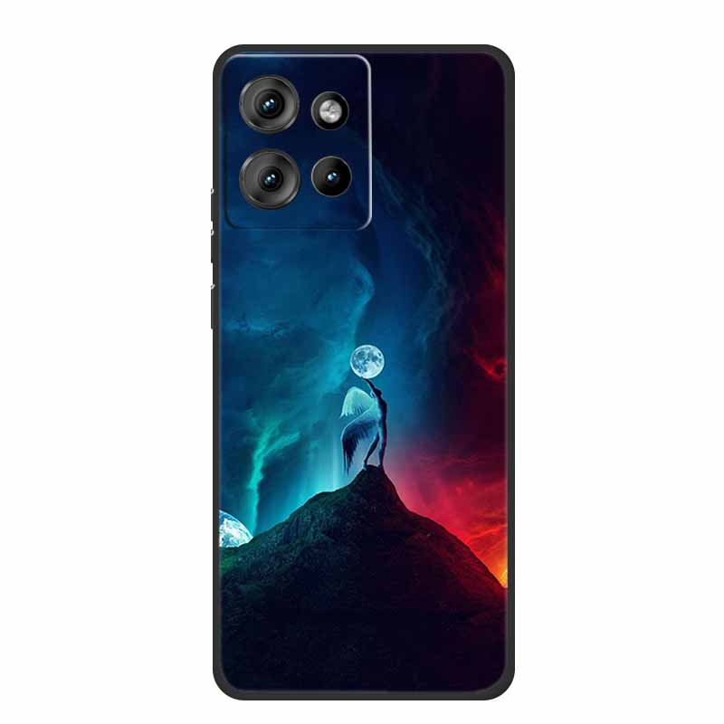 Phone Case For Motorola Moto G86 Power Edge 50 Neo G75 S50 Edge 50 5G Case S 50 Coque Shockproof Black Silicone Soft Back Cover