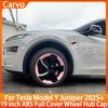 For Tesla Model Y Juniper 2025 HubCap 19 Inch Wheel Caps Auto Performance Replacement Hub Cap Full Rim Cover Accessories 4PCS