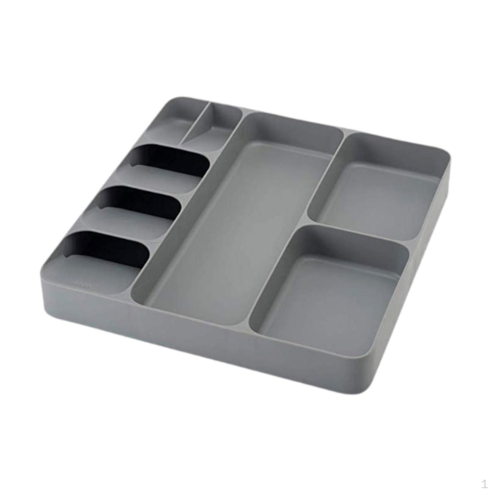 

, Ящик для хранения, Выдвижной многофункциональный держатель для столовых приборов, Контейнер для столовых приборов для аксессуаров для гаджетов, Grey