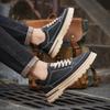 Mode Herren Casual Arbeitsschuhe Herbst Neuer Trend Herren Bequeme Rutschfeste Sportschuhe Slipper Herren Low-Top Stiefel Zapatos De Hombre 39-44