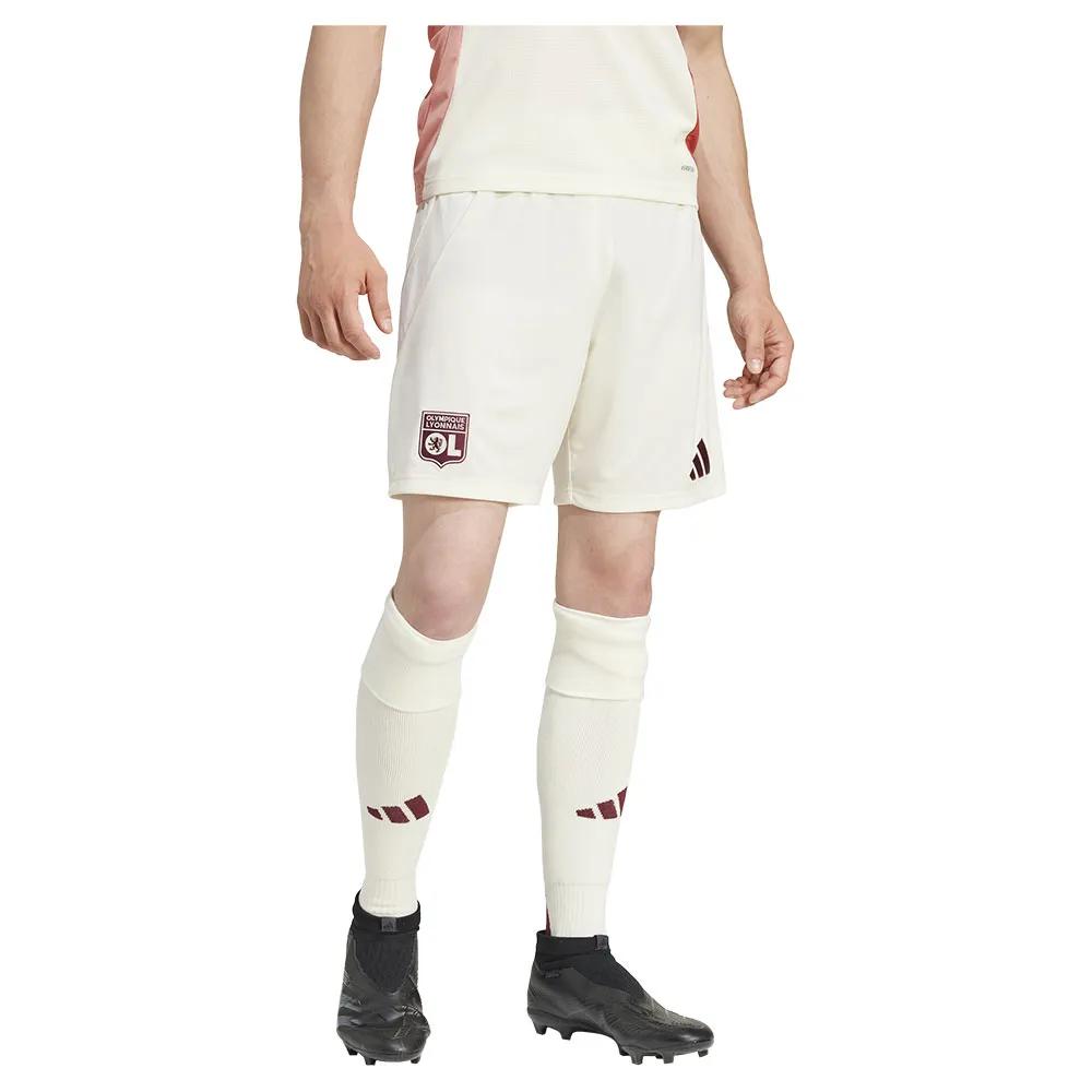 Adidas Olympique Lyon 24/25 Shorts 100% recycled polyester Beige