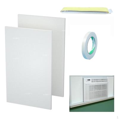 Isolierplatten-Set für die AC-Seite, isolierender Schaumstoff für Fenster-Klimaanlagen, EVA
