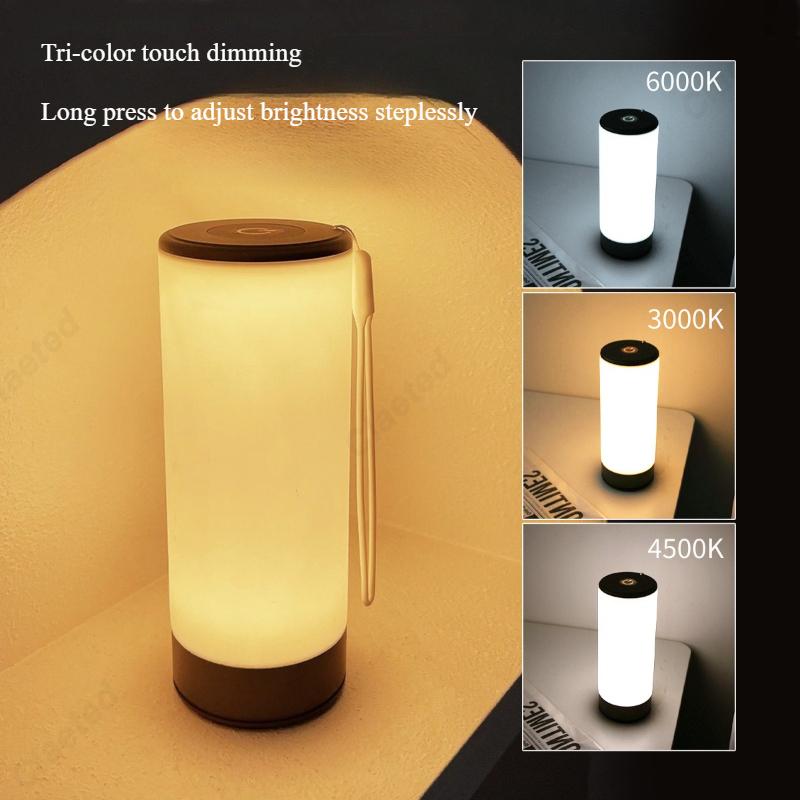 

LED Rechargeable Touch Nightlight Restaurant Bar Bedroom Bedside Atmosphere Lighting Lamps