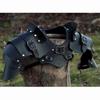 Medieval Viking Knight Pauldrons: Cosplay Halloween Shoulder Armor Prop