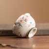 Hand-painted Peach Blossom Tea Cup Japanese Ceramic Teacups Porcelain Household Chinese Kung Fu Teaware Set Master Mugs Gift Box