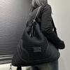 Women'S Nylon Splicing Mesh Shoulder Bag Large Capacity Versatile Simple Oblique Span Bag