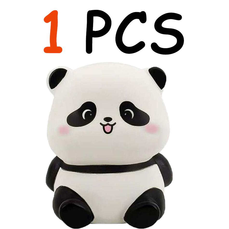 New Panda LED Night Light: Sweet Animal Design, Warm Light for Kids Sleep, Perfect Desk/Table Decor & Idea Birthday Gift