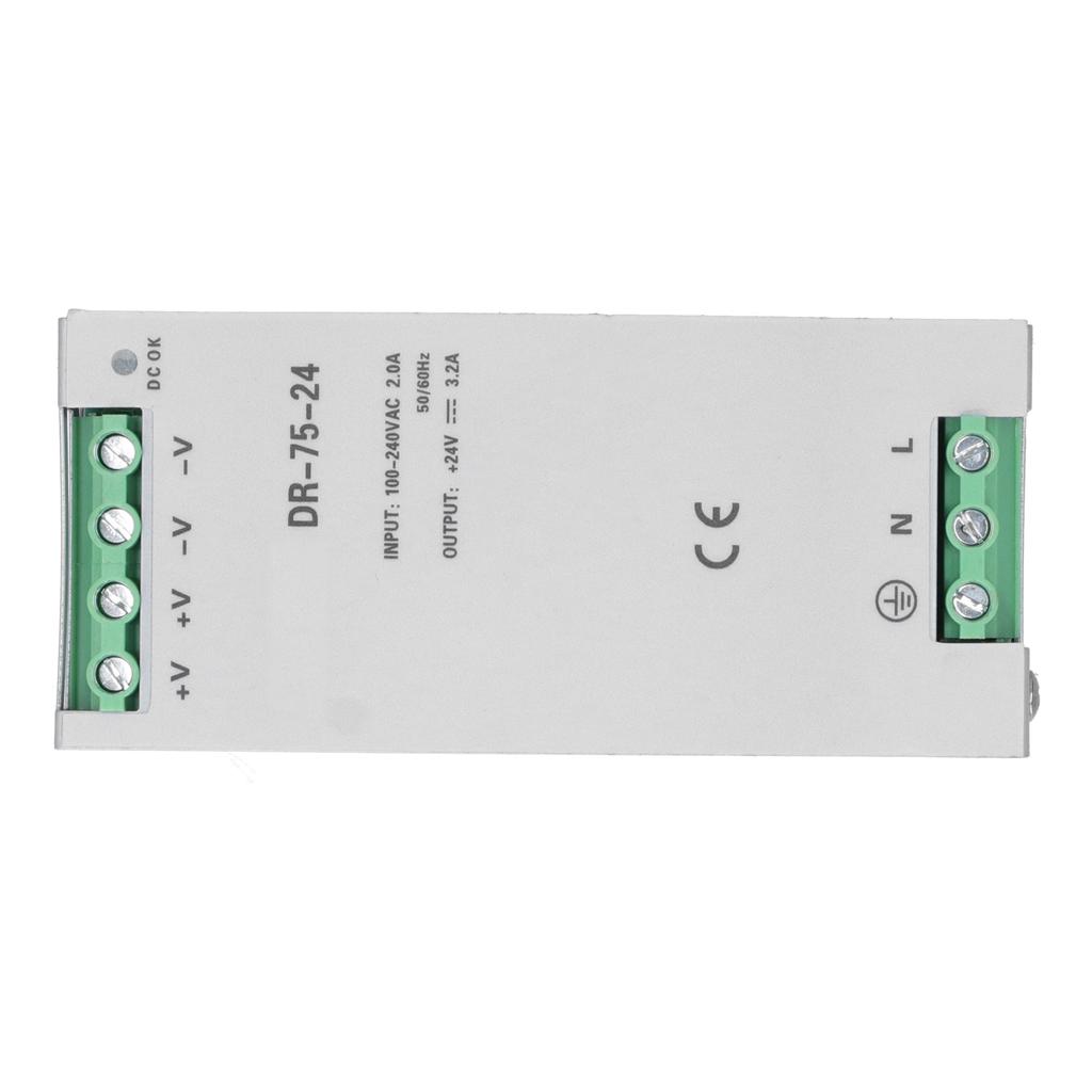 BERM Switching Power Supply DINRail Switch Transformer Driver DR7524 100240VAC