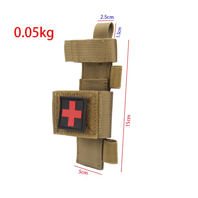 EDC Tactical Scissors Pouch: First Aid Kit, Military Fan, Flashlight Holder, PUBG Tourniquet Storage