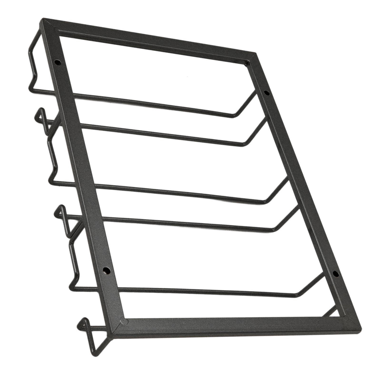 

Iron Art Upside Down Wine Glass Holder European Style Hanging Wine Glass Rack Under Cabinet чёрный