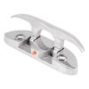 Dockdeck, 4-1/2 Zoll Edelstahl, Unterputz-Seilklampe mit Befestigungselement, Marine-Hardware, hochklappbares Marine-Hardware-Zubehör