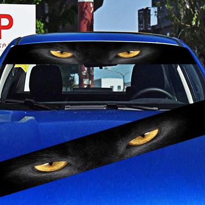 Přední nálepka na auto, Zadní sluneční clona Dekorace 3D stereoskopická nálepka na auto Dekorace do auta Nálepky