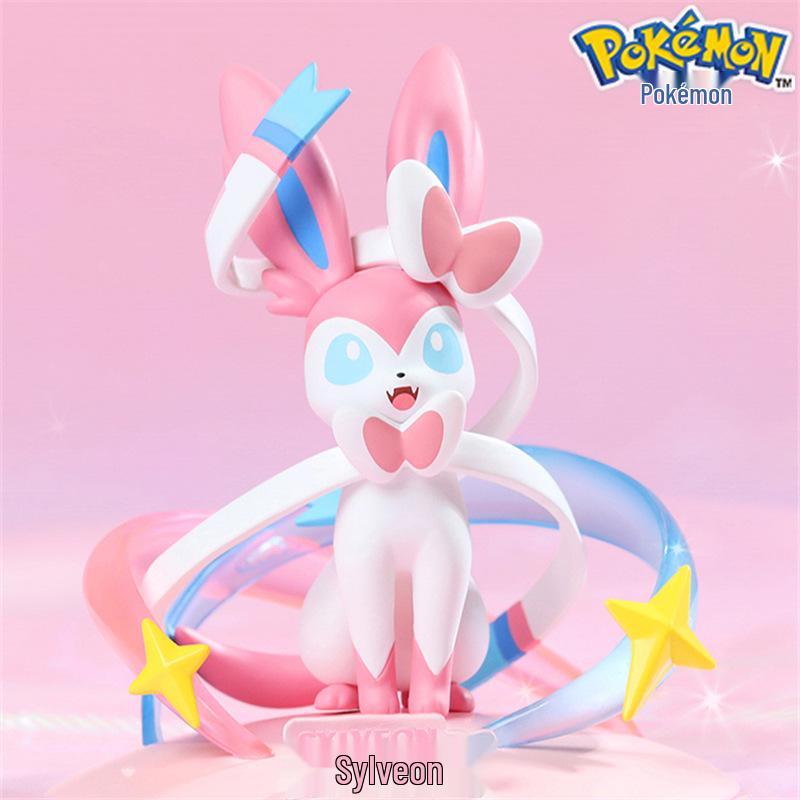 Pokémon Mini Figures - Pikachu, Gengar, Sylveon, Eevee, Scorbunny Collectibles