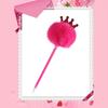 Furry Pom Ballpoint Pen 0.7mm Pen Point for Student Adult Funny Ballpoint Pen for Writing Journaling Office Writing Tool
