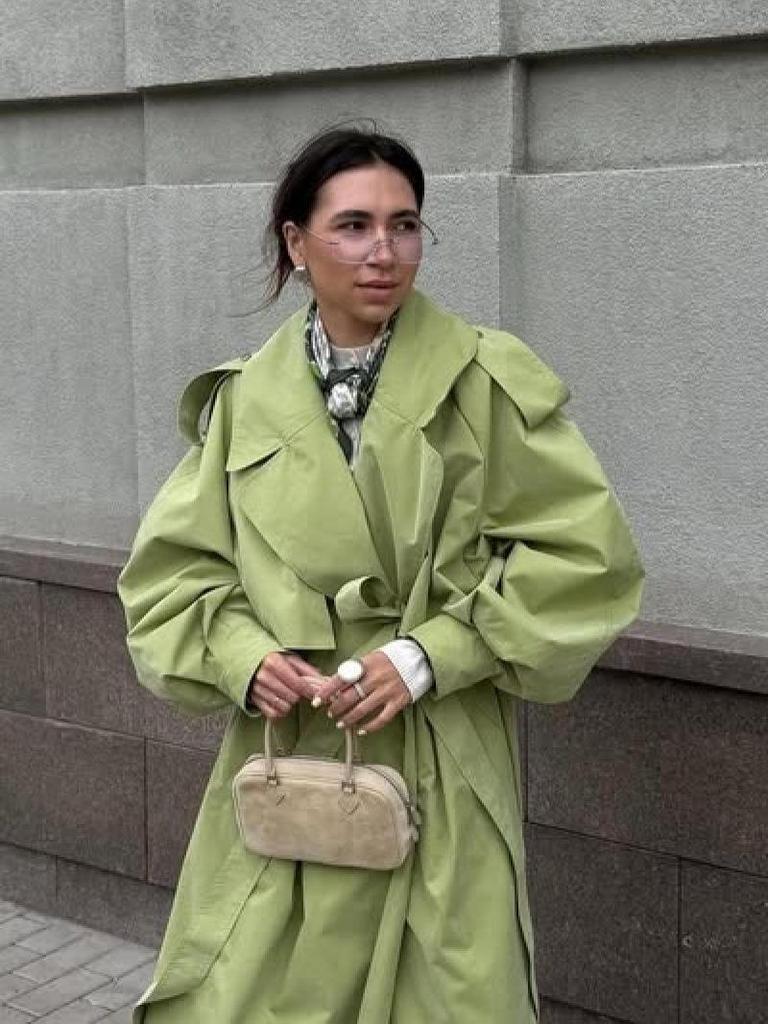 Women's Fashion Lapel Belted Long Trench Coat - Autumn/Winter 2025 Collection
