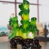 Chinese Creative Resin Jade and Bamboo Decorations for Home, Living Room, Wine Cabinet, Decoration, Store Opening Gifts