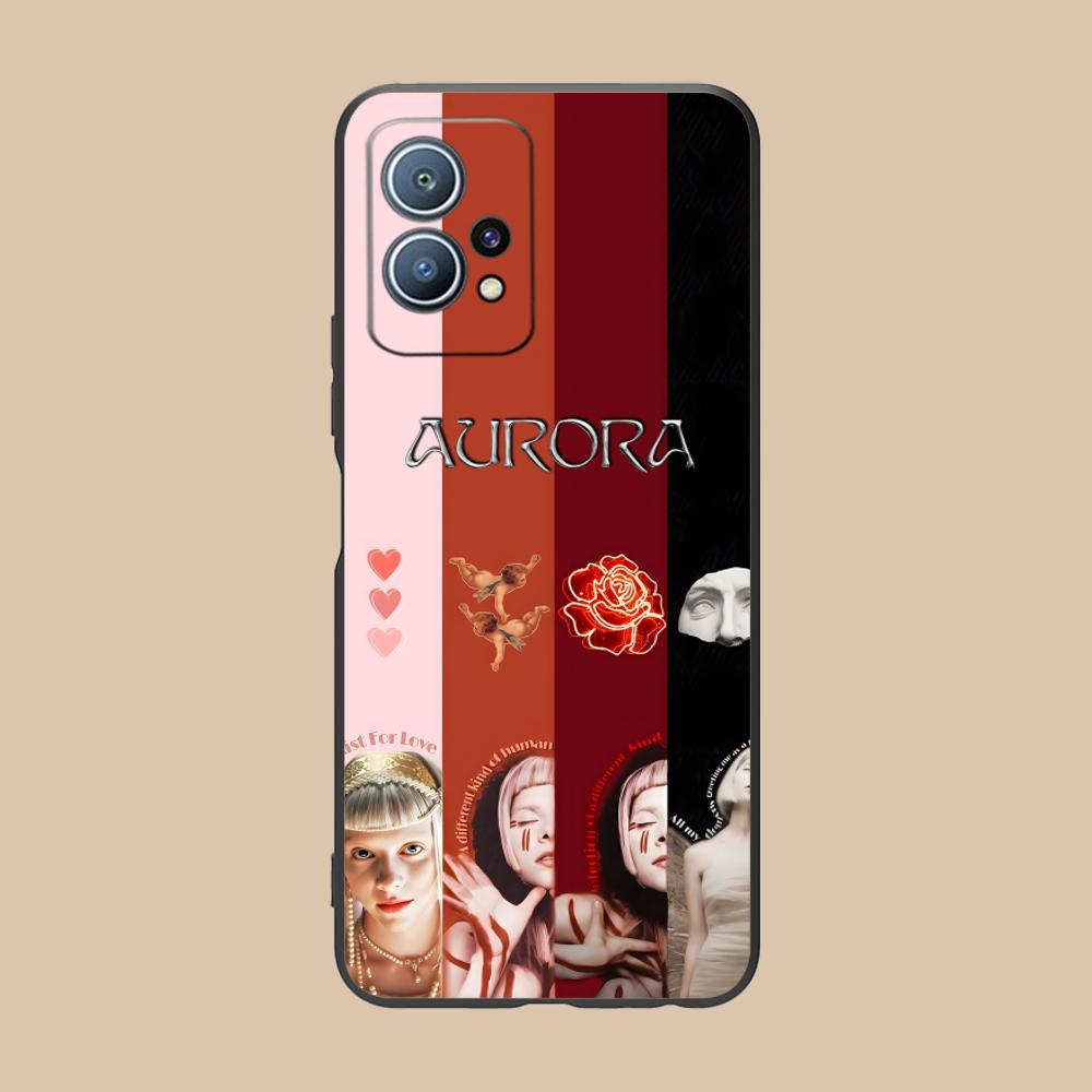 Aurora Aksnes Mobile Cell Phone Case for Huawei P60 P50 P40 P30 P20 P10 P9 P8 Pro Lite Plus Colorful Printing Cover Cover Pretty
