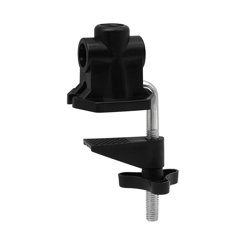 Cantilever Bracket Clamp Non-Slip Universal Bracket Clamp 7 Shape Horse Buckle Clip Metal For Microphone Desk Lamp Mic Stand