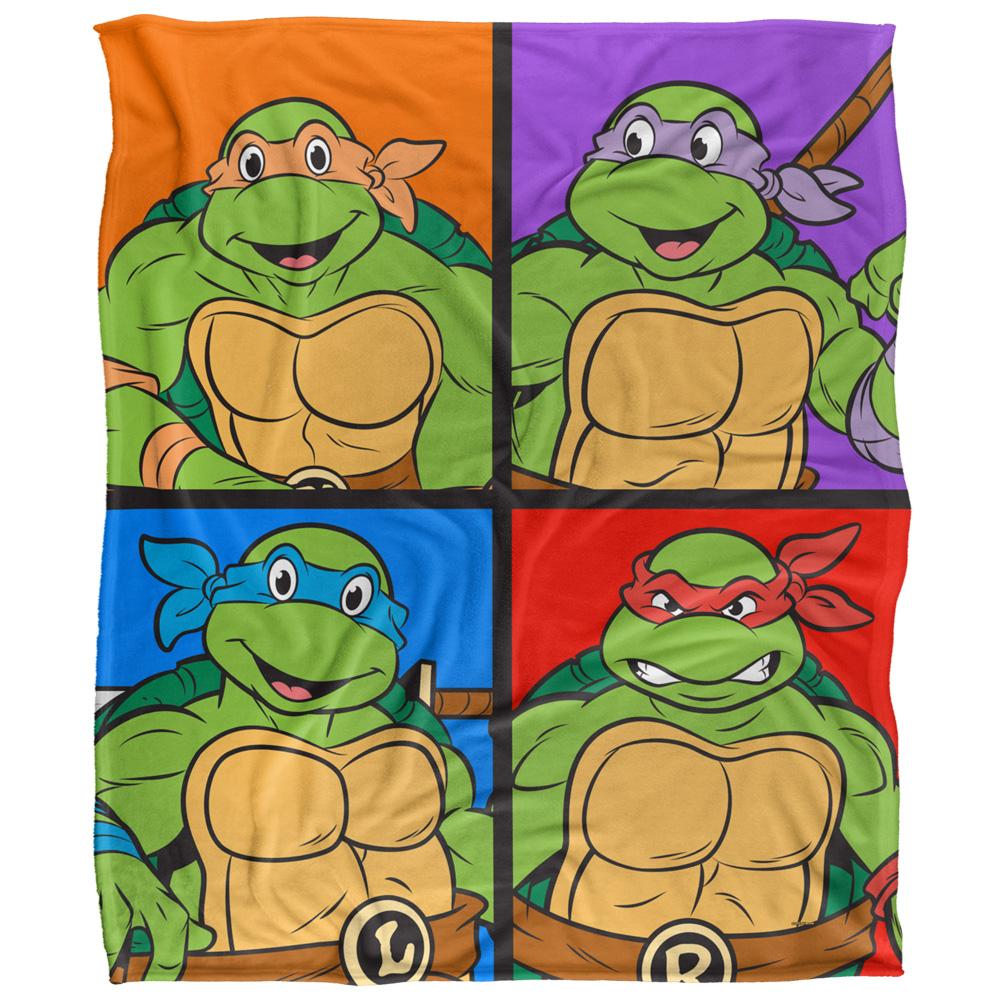 TMNT Silky Tiles Supersoft Blanket