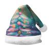 2024 Reversible Christmas Hat with Plus Velvet for Kids & Adults - Holiday Decoration