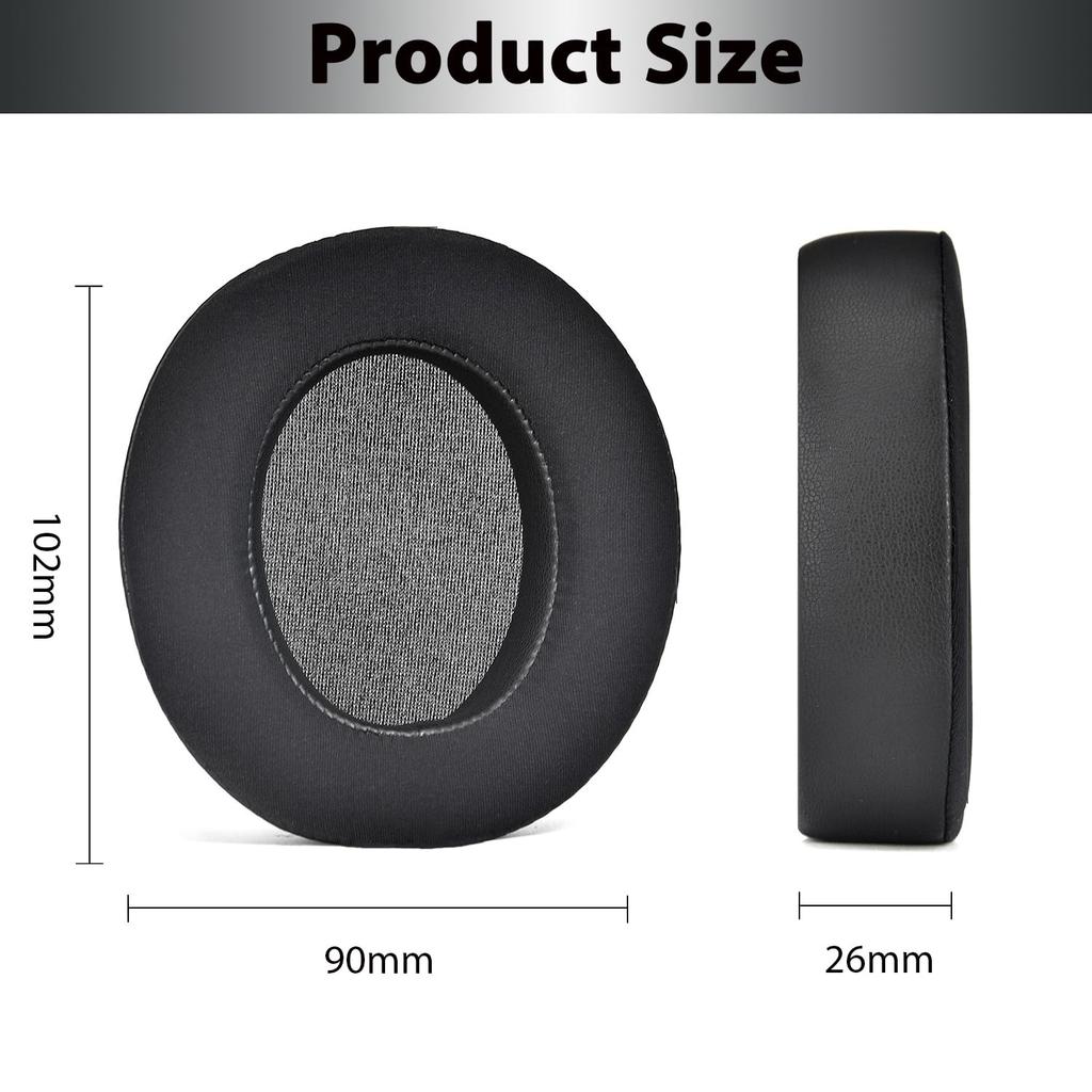 Cooling Gel Replacement Ear Pads for Anker Soundcore Life Q30 / Q35 Headphones,Ear Pads Cushions with Ice Silk Fabric
