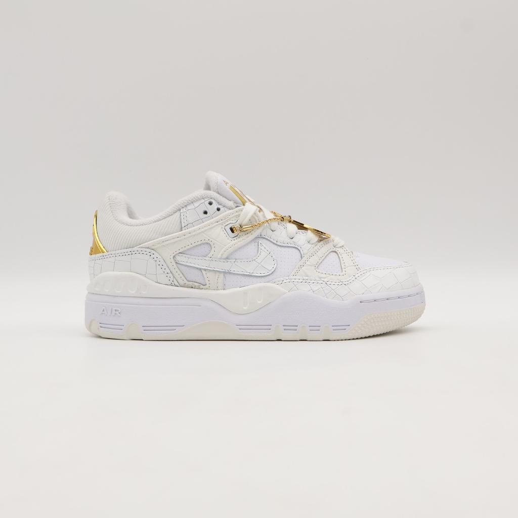 HF7630-100 NIGO Nike Air Force 3 Low White Metallic Gold Heel Logo NIGO (Men's)