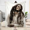Bob Marley Reggae Legend One Love Blanket Soft Warm Cozy Suitable For Bed Sofa Chair For All Seasons Digital Print Perfect Gift For Relatives And Frie