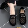 Foreign Trade Breathable Single Shoes Women's 2025 New Summer Mesh Flat Heel Comfortable Versatile Deodorant Women's Shoes