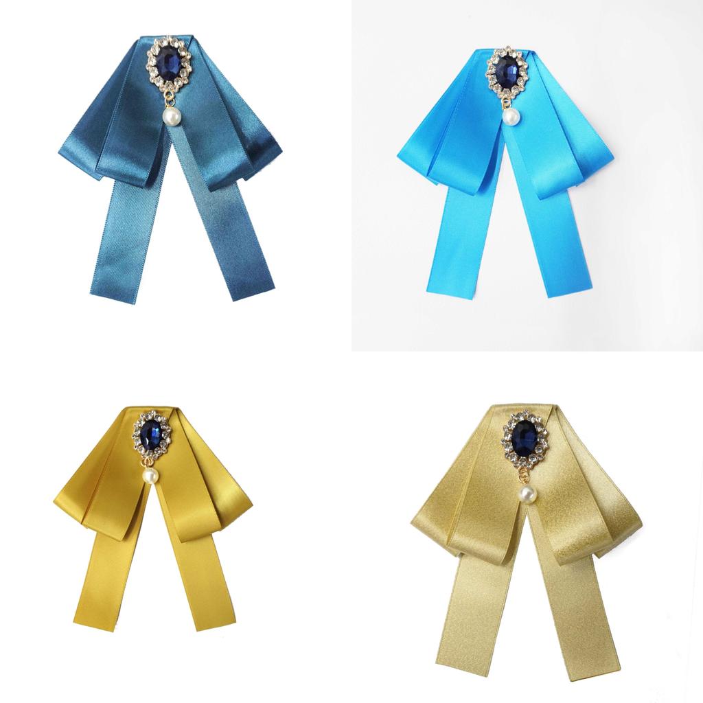 Childrens Bow Tie And Boutonniere Set For Groomsmen With Alloy Material For Formal Occasions
