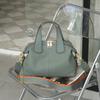 New Style Crossbody Bag with Fashionable Large Capacity, High-end Feel, Western-style Style, Top Layer Cowhide Handbag