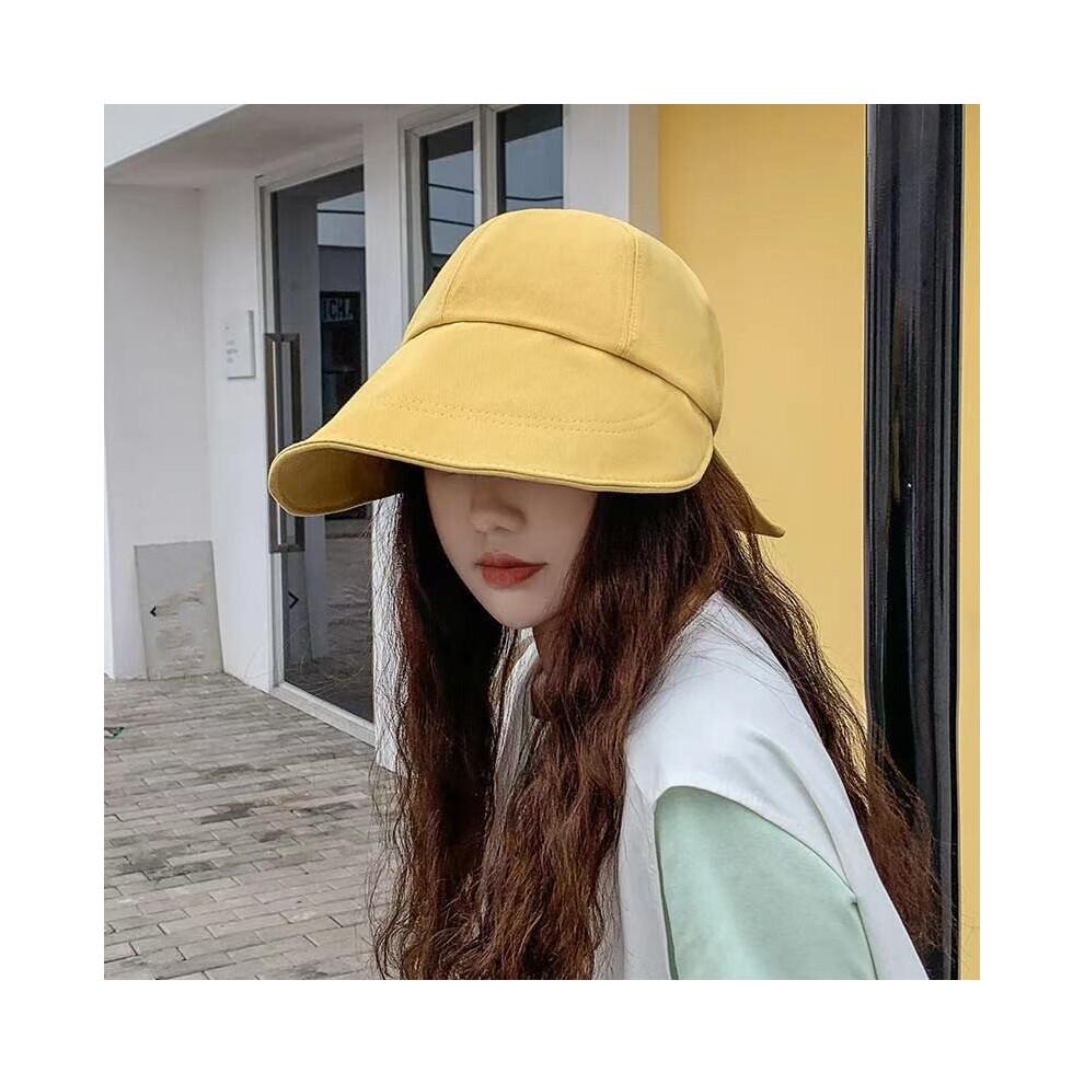 Ladies Sun Hat Summer UV Protection Sun Protection Big Brim Cap Outdoor Travel Gift Fisherman Hats Bucket Hat Women Bow Caps