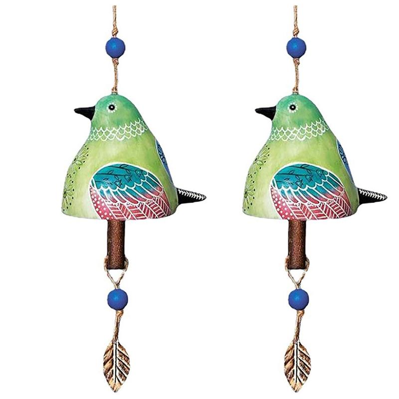 

Подвеска-колокольчик с пением птиц, Деревенский колокольчик, Подвеска-колокольчик из смолы, Украшение для двора и дома