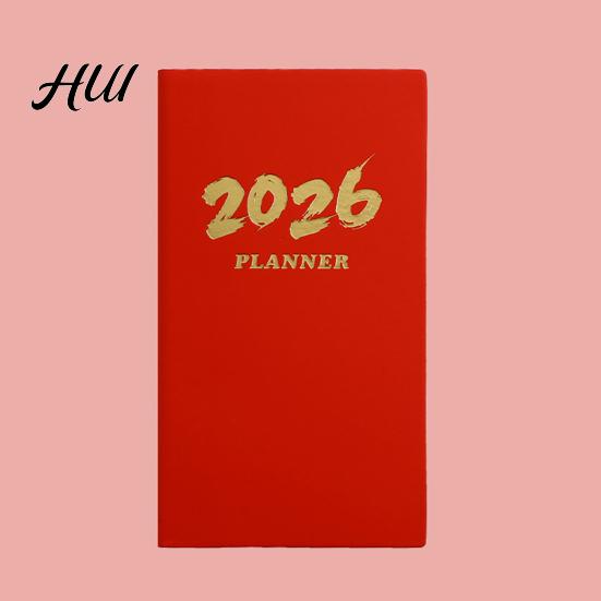 Daily Planner 2026 Agenda Streamlined Time Management 12-month Versatile Calendar for Students Planning Companion Organizational Tool