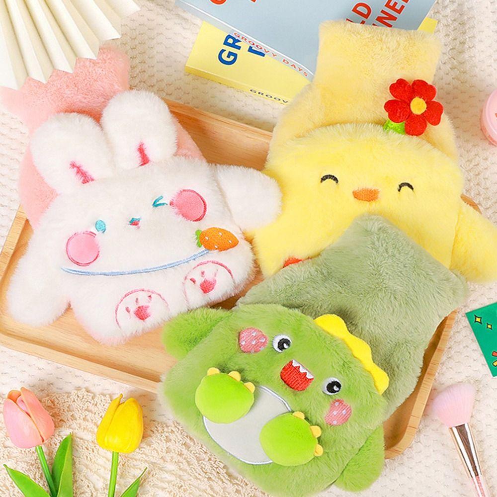 

Портативная теплая сумка с героями мультфильмов, плюшевая сумка для горячей воды, грелка для рук, бутылка с теплой водой