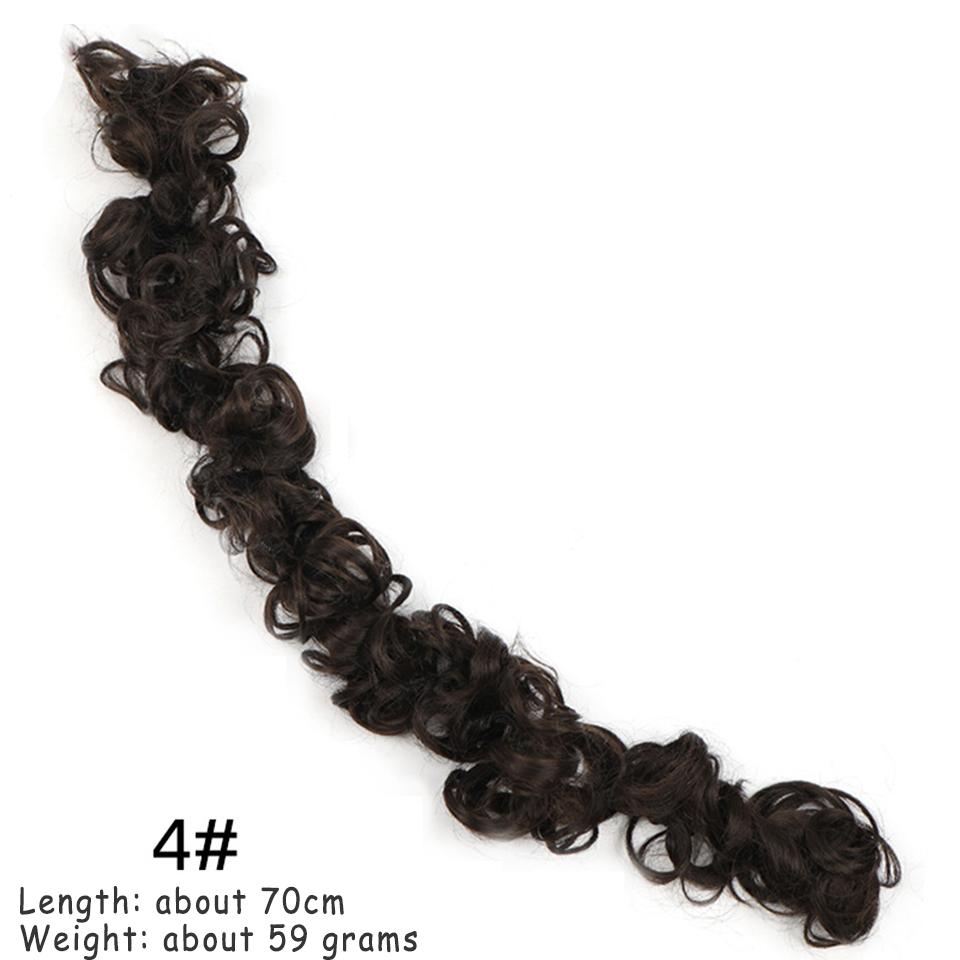 

WTB синтетический парик, женские вьющиеся волосы, пучок, женский парик в виде гусеницы, вьющиеся волосы, пучок, натуральные бигуди, вьющиеся волосы, пучок, парик 70CM