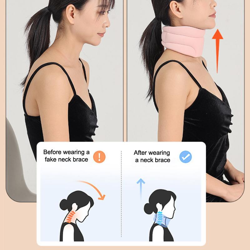 Sleeping Soft Foam Cervicorrect Neck Brace Pressure Relief Cervical Pain Vertebra Protection Neck Spine Brace Travel Nap Health