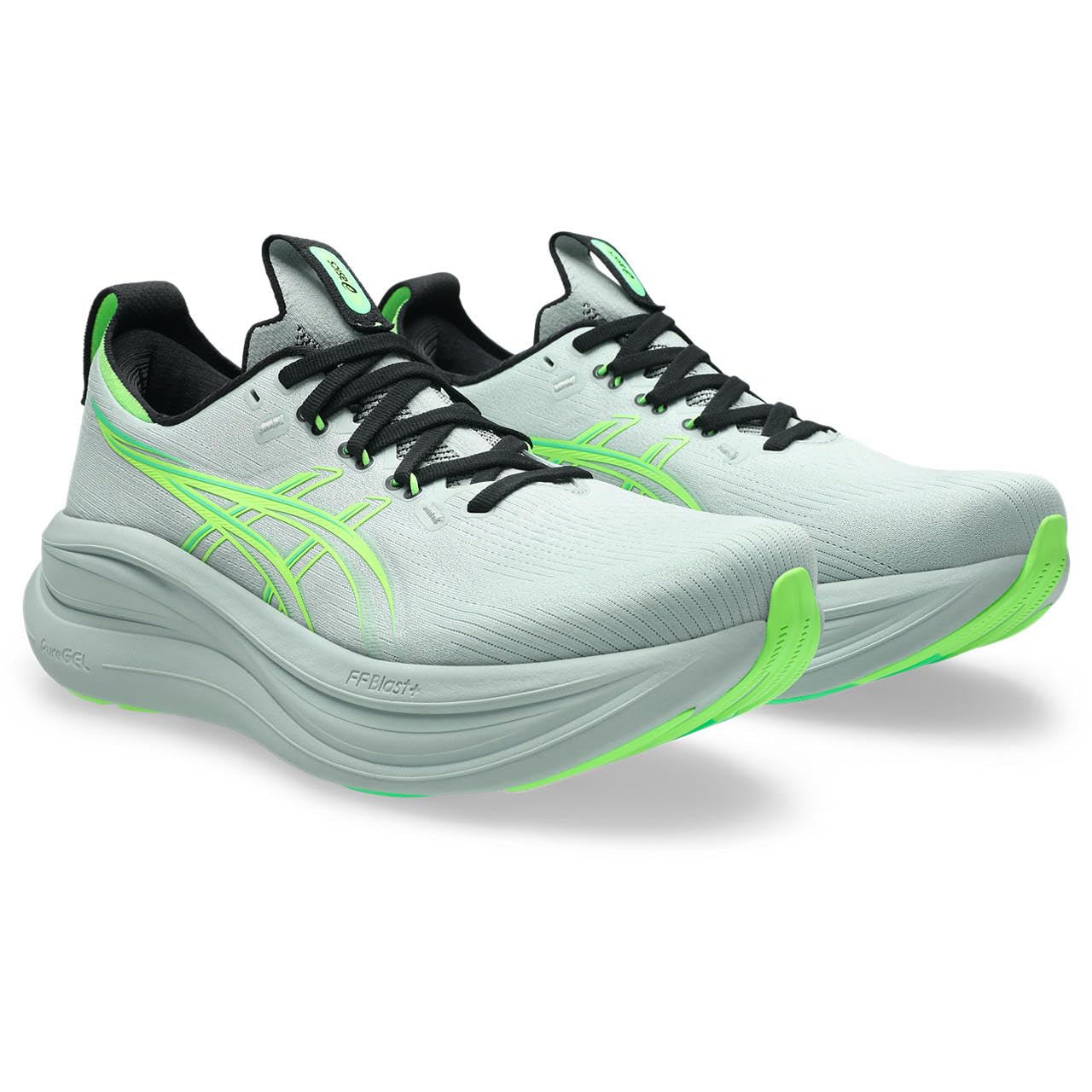 [ASICS] Running Shoes GEL-NIMBUS 28 1011C145 Men s 400 (Cold Moss/Illuminate Green) 25.0 cm 4E