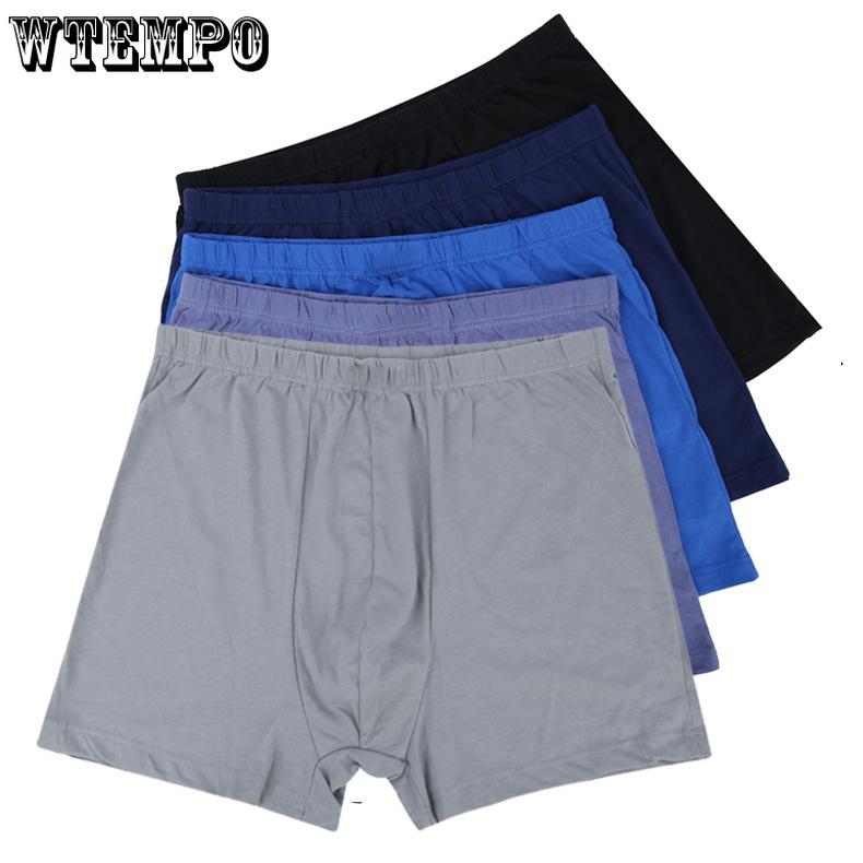 Men's Underwear Middle-aged and Elderly High Waisted Cotton Underwear Loose and Breathable Underwear