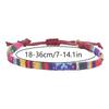 4Pcs/set Wax rope Bracelet Men's and women's handmade waterproof Surfer Beach Color Bracelet Adult youth Friendship bracelet