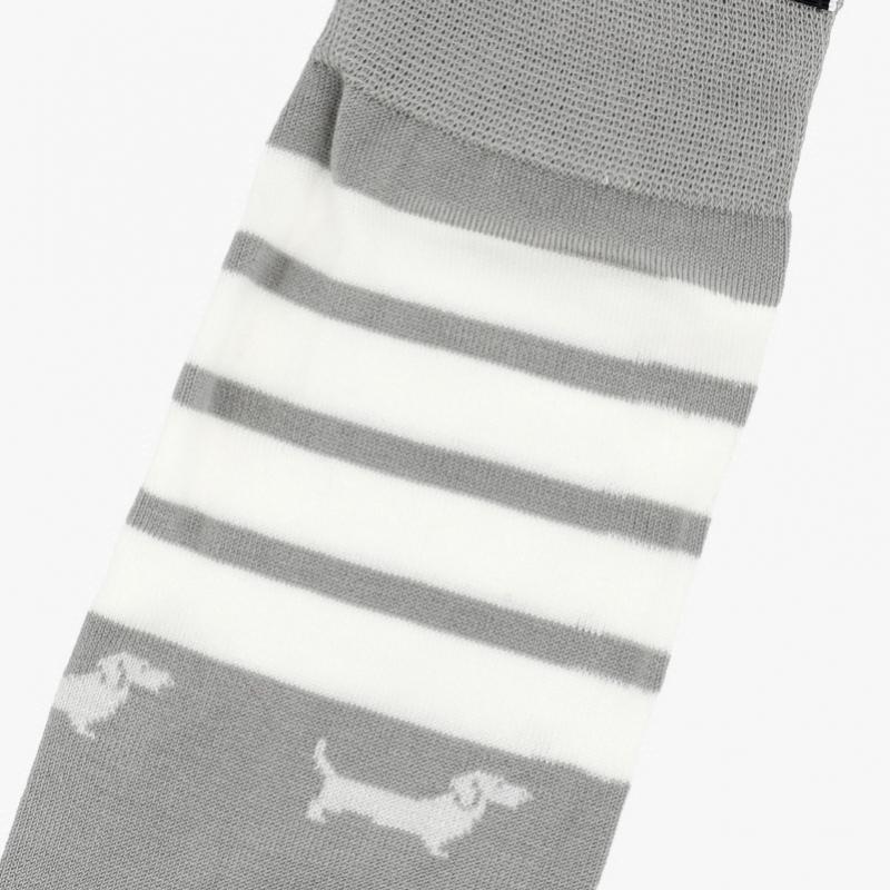 Thom Browne Scalloped Edge Pointel Stitch Socks Fas226a Y3012 055