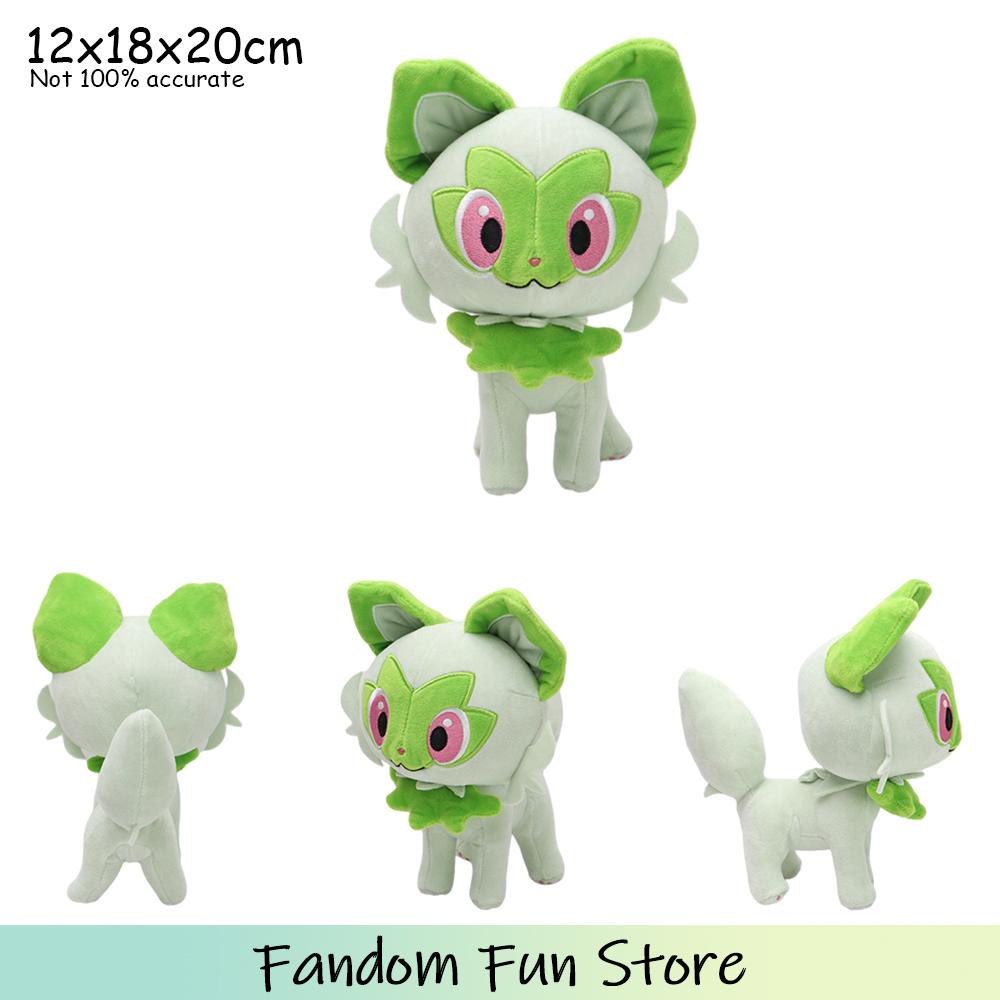 Pokemon Plushies Toys Sprigatito Fuecoco Altaria Gothita Milotic Quaxly Tinkatink Soft Stuffed Animal Cute Dolls Christmas Gifts