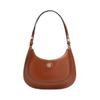 Robinson Magnetic Closure Leather Underarm Bag Crescent Tote Shoulder Bag Women Bags Brown 154729-223