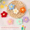Brooches Knitting Handmade Flowers Self-Assembly Accessory Accessories Clothes Ornament Material Jewelry Yarn Ornaments