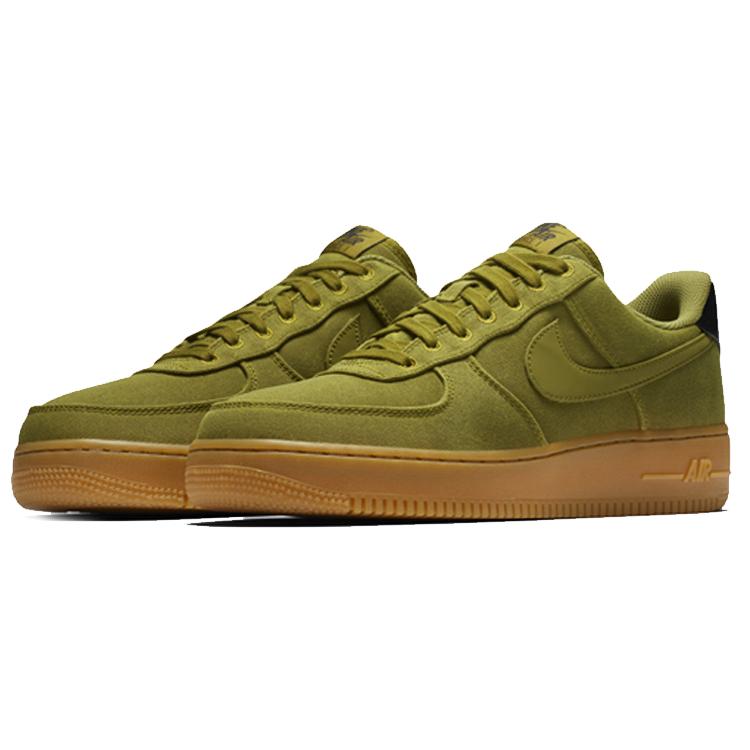 New Nike Air Force 1 Low '07 Camper Green Gum AQ0117-300