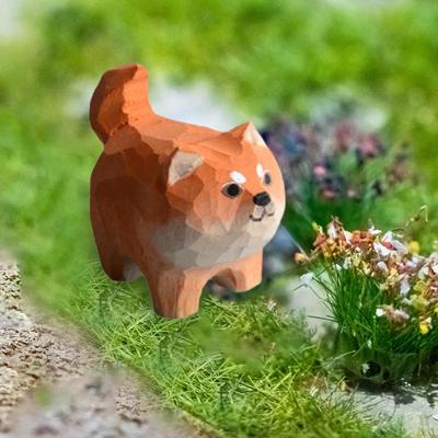 Japanese Dog Statue, En Figurine Sculpture, Craft Bedroom Decoration Gift