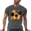 Nosey Dog Print The Curious Nosey Dogs By Shirley Macarthur Tshirt T Shirt Unisex Casual Funny T Shirts Cotton Tshirt