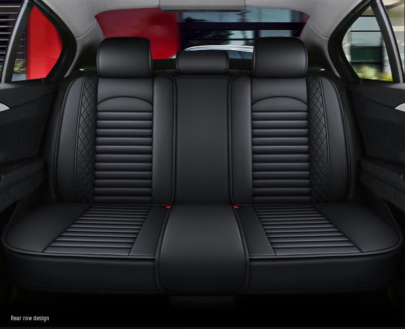 Universelles Diamantleder Autositzkissen: Atmungsaktiv, Vollständige Abdeckung für alle Jahreszeiten